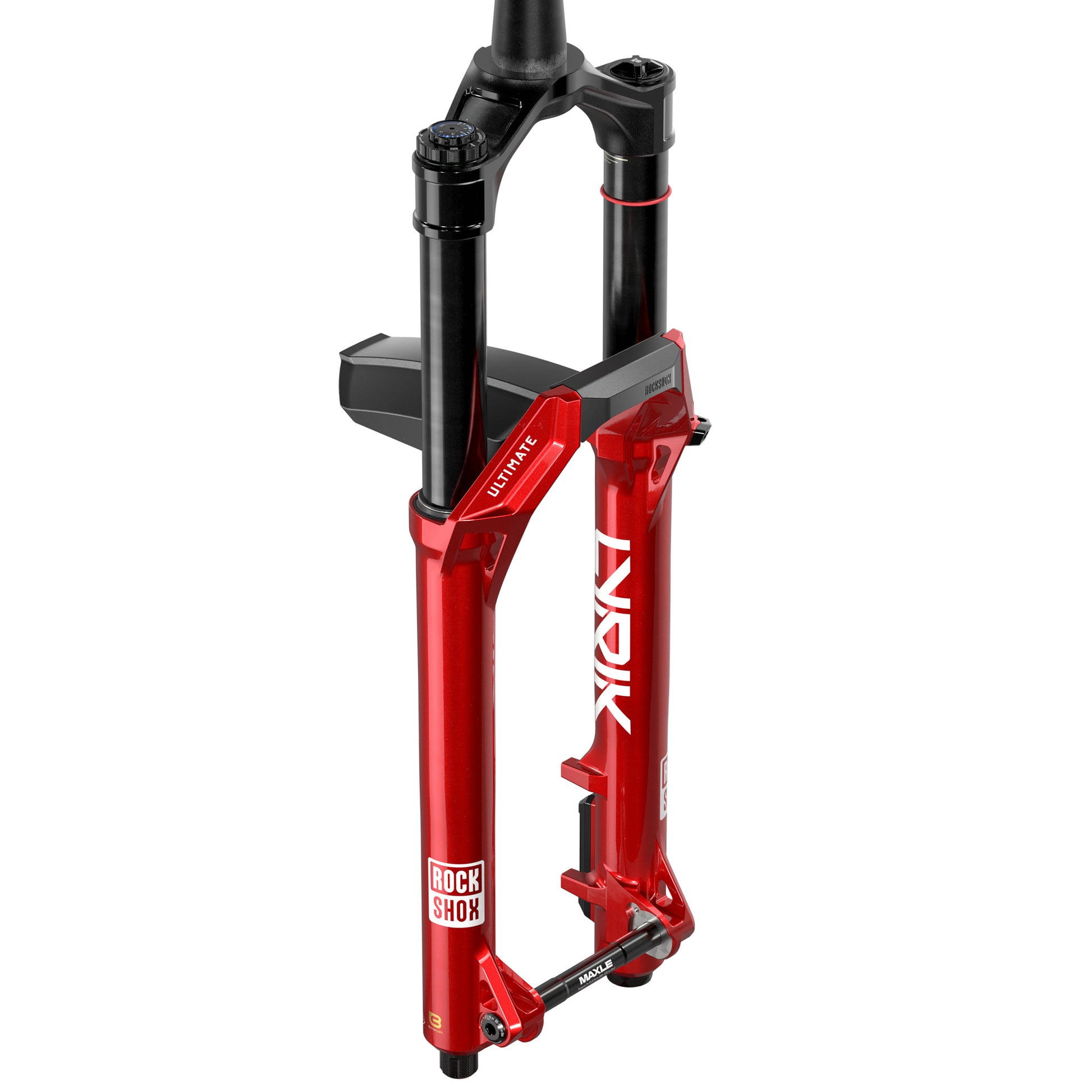 RockShox Lyrik Ultimate Charger 3.2 RC2 Suspension Fork - 29" 160mm 15x110mm 44mm Offset Linear XL Air Spring Electric Red E1