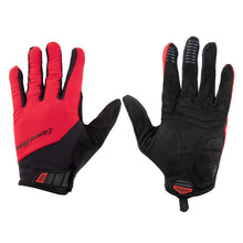 Lizard Skins Monitor Traverse Full Finger Gloves Crimson Red XL Pair