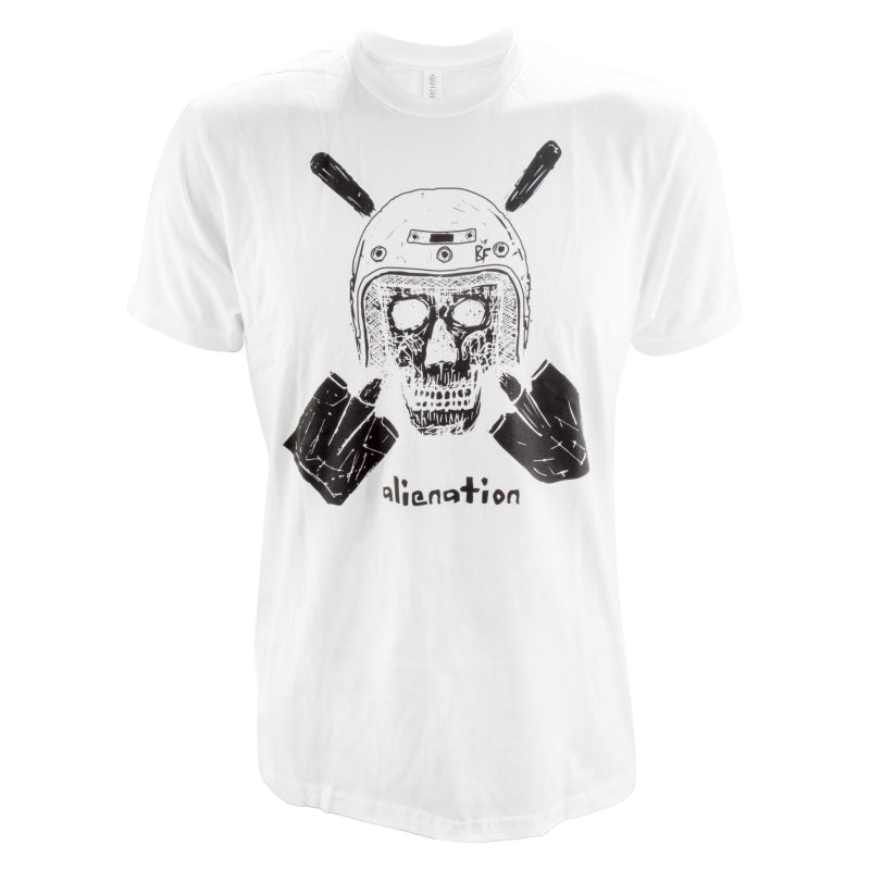 Alienation Undead Trailboss  LG Unisex White 100% Cotton Undead Trail Boss