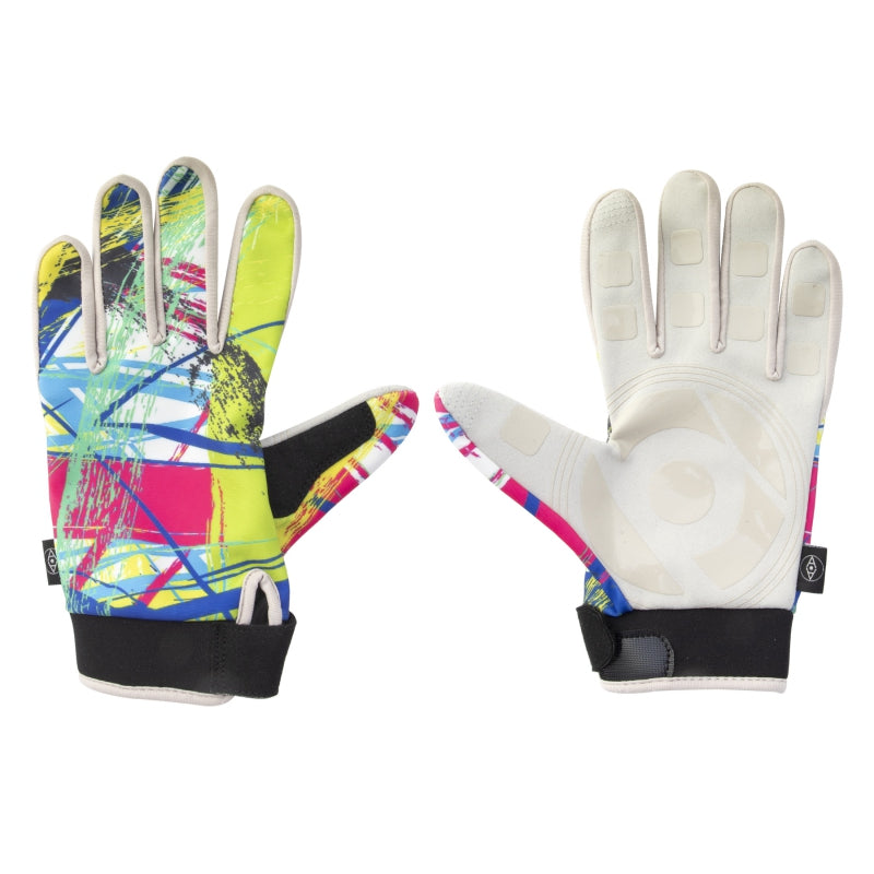 Alienation Invisible Touch Gloves  XL Unisex Pink/Blue/Yellow