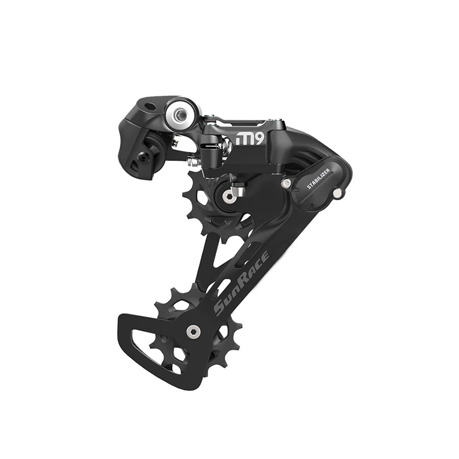 SunRace M900 Rear Derailleur - 9-Speed Medium Cage Black