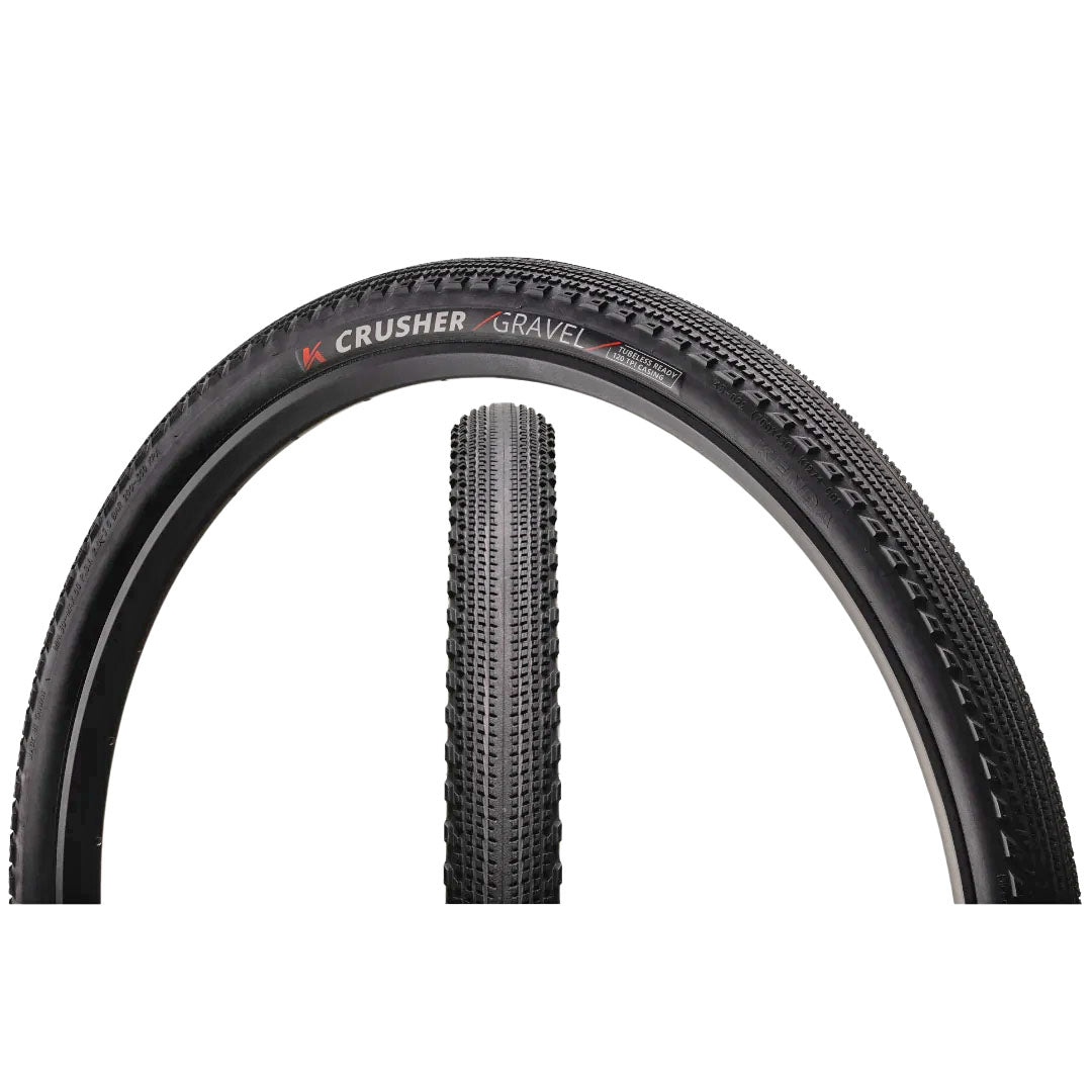 Kenda Crusher Tire - 700 x 50 Tubeless Folding Black Race Pace K-Series