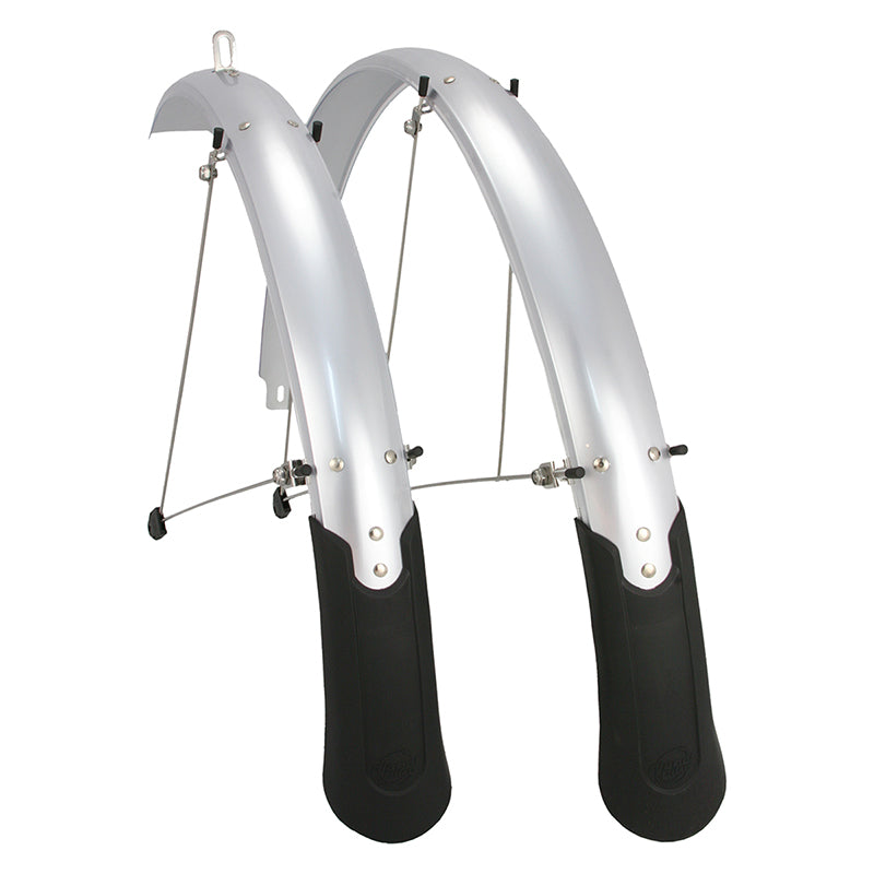 Planet bike Cascadia Pair 26` MTB 26` x 60mm Polycarbonate Stainless Steel Silver 48mm / 1.90`
