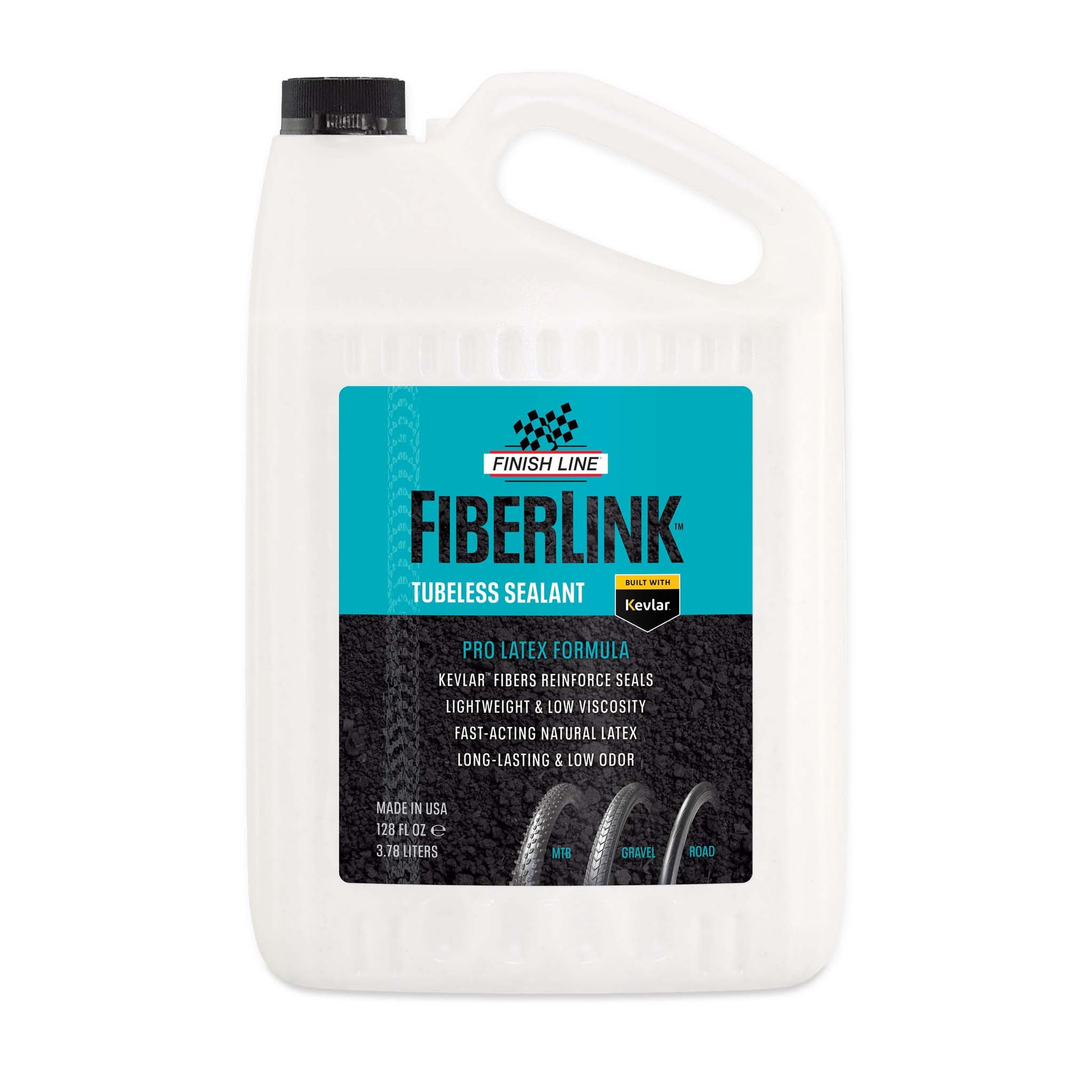 Finish Line FiberLink Tubeless Tire Sealant - 1 Gallon