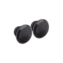 Origin8 Alloy MTB Push-In Bar End Plugs Anodized Black Push-In 30mm
