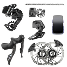 SRAM Force eTap AXS Road Groupset - 2x12-Speed HRD Shift/Brake Levers FM Calipers Rotors Chain F/R Derailleurs Hammerhead Karoo E1