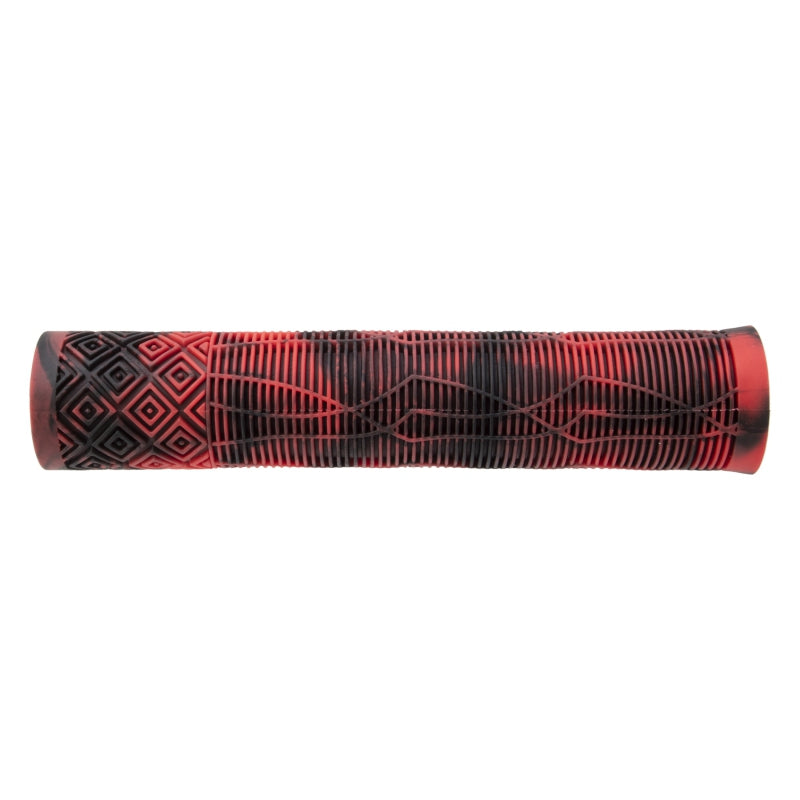 Black ops Rowdy Duty Grips Red/Black 166mm Flangeless