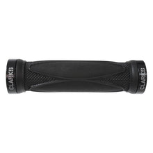 Clarks 202 Lock-On Grips Black/Black 130mm Dual Lock On