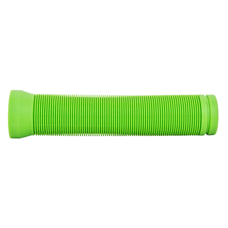 Black ops Flangeless Circle Bar Grips Lime-Green 145mm Flangeless