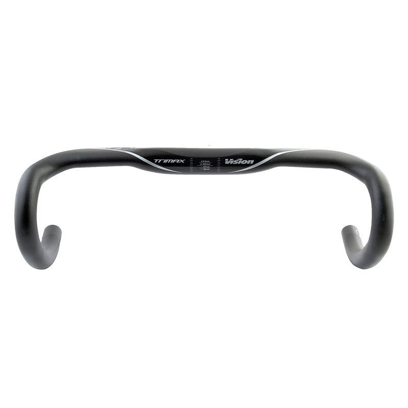 Vision TriMax Alloy Aero Handlebar 31.8mm Clamp Diameter 400mm Width Aero Road Profile – Alloy