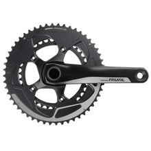 SRAM Rival 22 Crankset - 175mm 11-Speed 52/36t 110 BCD GXP Spindle Interface BLK
