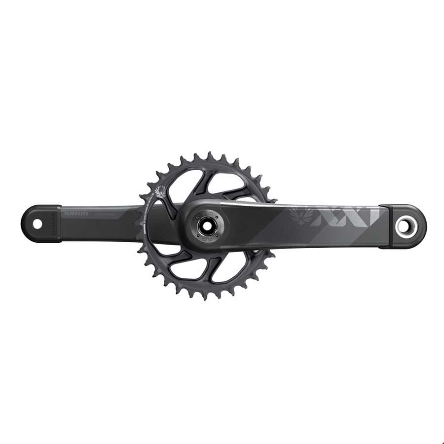 SRAM XX1 Eagle AXS Boost Crankset - 175mm 12-Speed 34t Direct Mount DUB Spindle Interface Gray