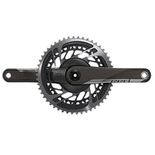 SRAM Red AXS Quarq Power Meter Crankset Speed: 12 Spindle: 28.99mm BCD: Direct Mount 48/35 DUB 175mm Black Road