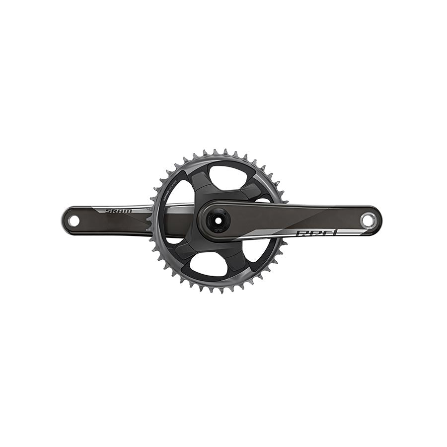 SRAM RED 1 AXS Crankset - 175mm 12-Speed 46t 8-Bolt Direct Mount DUB Spindle Interface Natural Carbon D1