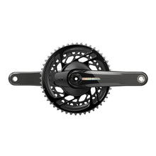 SRAM Force AXS Power Meter Crankset - 170mm 2x 12-Speed 46/33t Direct Mount DUB Spindle Interface Iridescent Gray D2