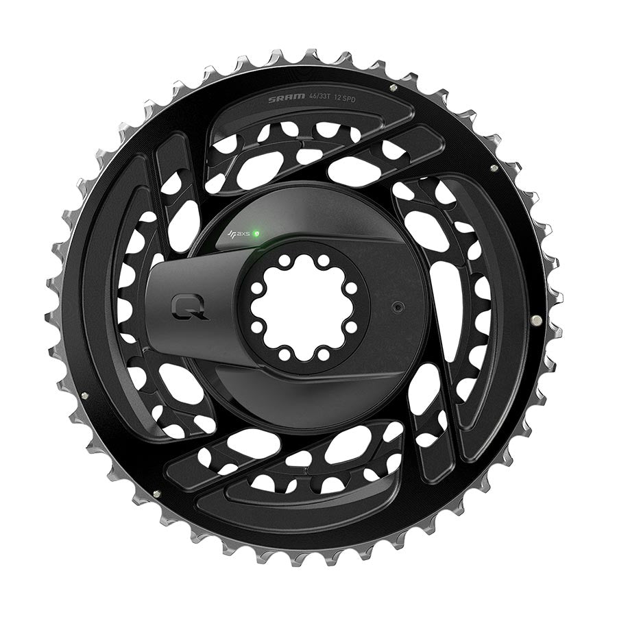 SRAM Force D2 2x Power Meter Kit Power Meter Crankset Speed: 12 Spindle: 28.99mm BCD: Direct Mount 46/33