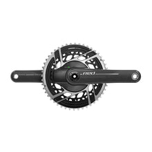 SRAM RED AXS Power Meter Crankset - 172.5mm 2x 12-Speed 48/35t 8-Bolt Direct Mount DUB Spindle Interface Natural Carbon E1