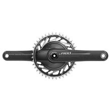 SRAM RED 1x XPLR AXS Power Meter Wide Crankset - 175mm 13-Speed 42t Threaded Mount 8-Bolt PM Spider DUB Spindle Natural Carbon E1