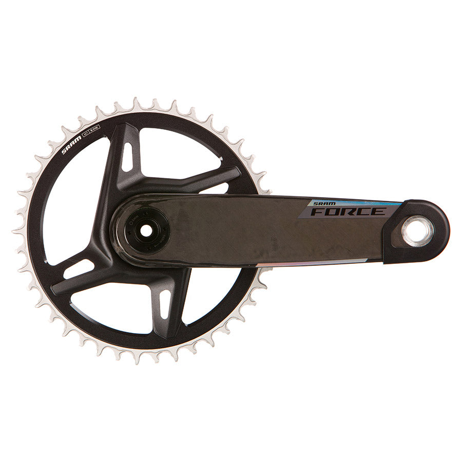 SRAM Force 1x XPLR Wide Crankset - 165mm 12/13-Speed 42t 8-Bolt Direct Mount DUB Spindle Carbon E1