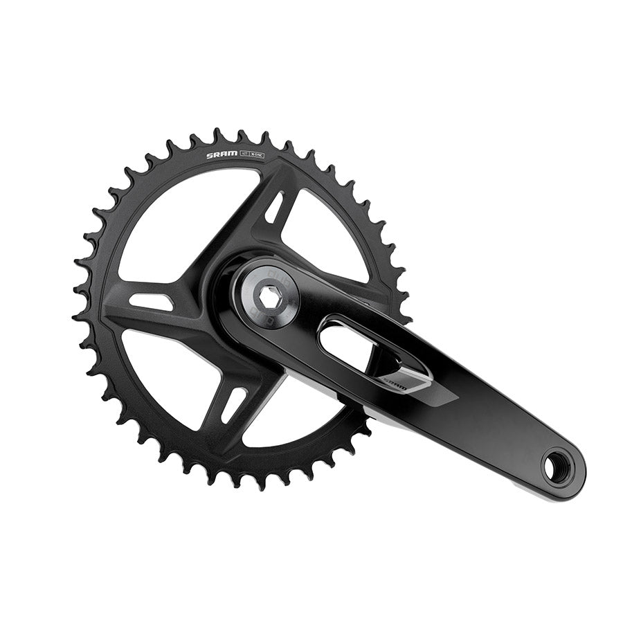 SRAM Rival 1x XPLR Wide Crankset - 165mm 12/13-Speed 42t 8-Bolt Direct Mount DUB Spindle BLK E1