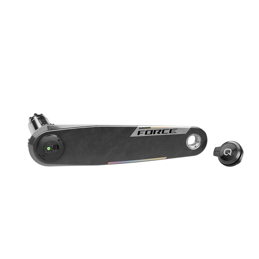 SRAM Force AXS Wide Left Crank Arm Power Meter Spindle Assembly - 172.5mm 12/13-Speed DUB PM Spindle Carbon E1