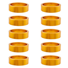 Origin8 Alloy Headset Spacers SHIS Spacer 1-1/8` x 10mm Gold 10 to a bag Alloy