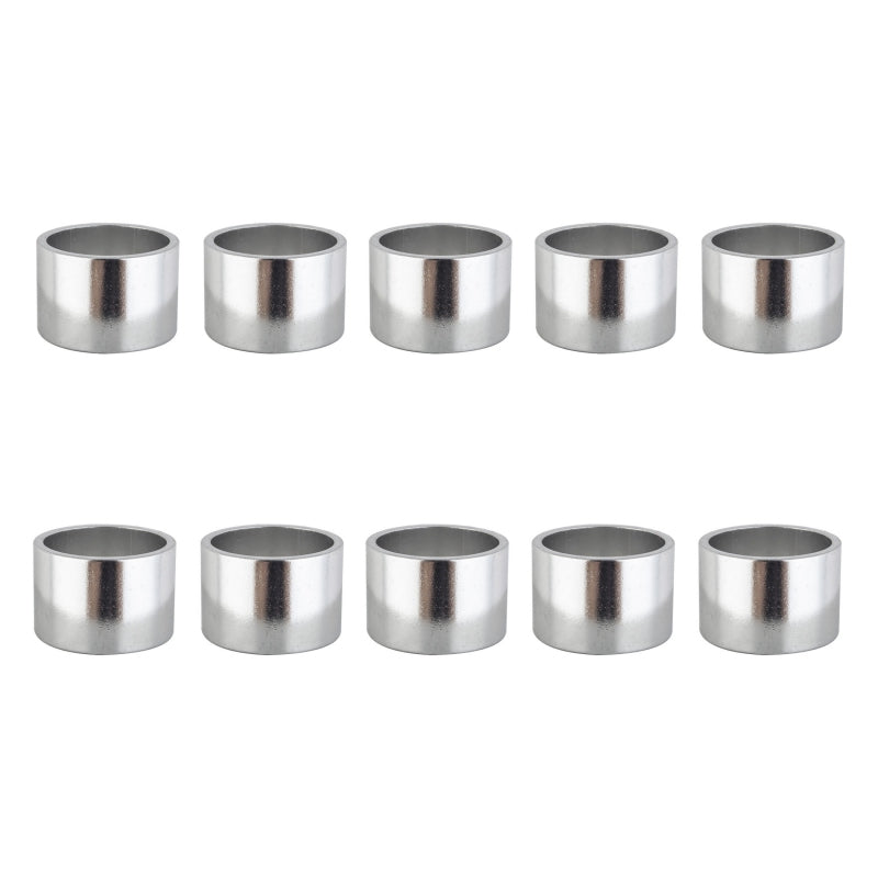 Origin8 Alloy Headset Spacers SHIS Spacer 1` x 20mm Silver 10 to a bag Alloy