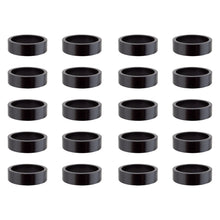 Origin8 Bulk Alloy Headset Spacers SHIS Spacer 1-1/8` x 10mm Black Jar of 20