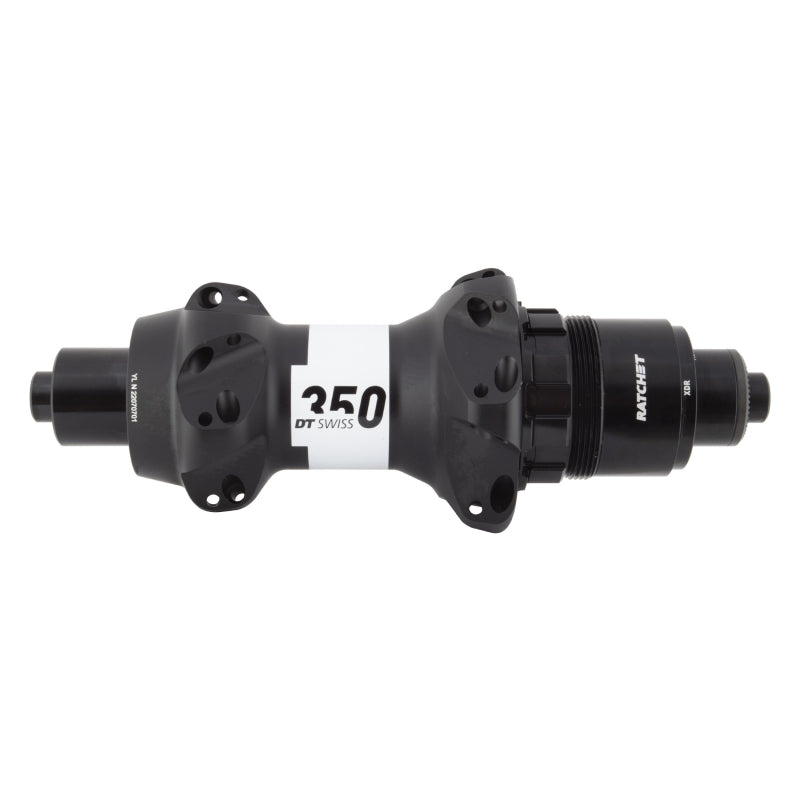 DT Swiss 350 Rear Hub - QR x 130mm Rim Brake XDR BLK 24H Straightpull 36pt Straight Pull