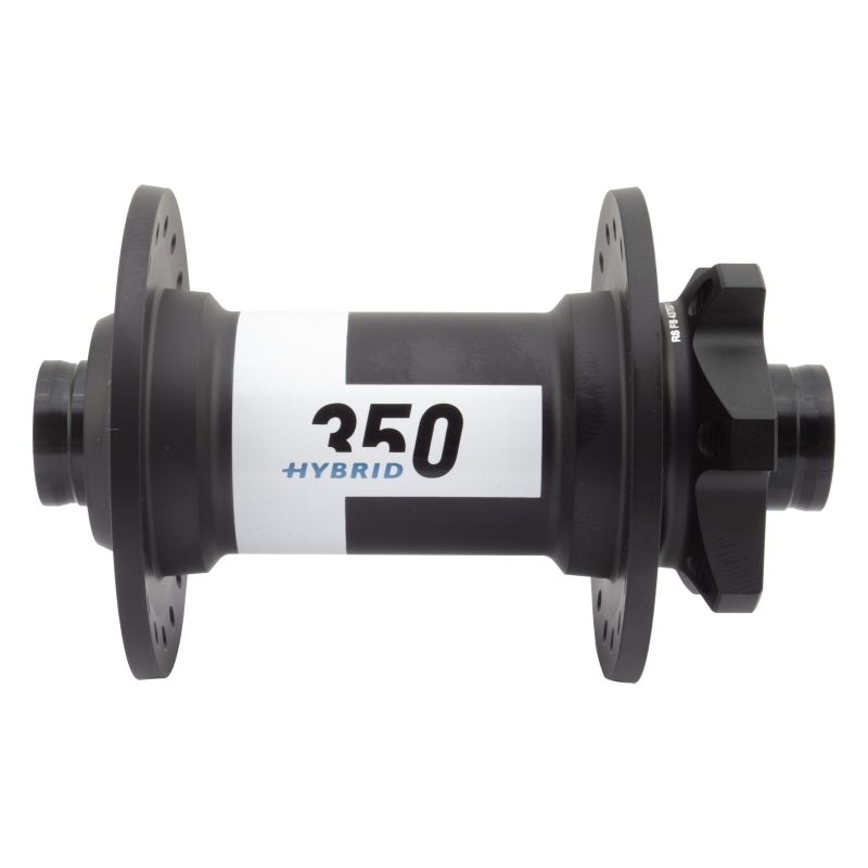 DT Swiss 350 Hybrid Front Hub - 15 x 110mm 6-Bolt Black 36h