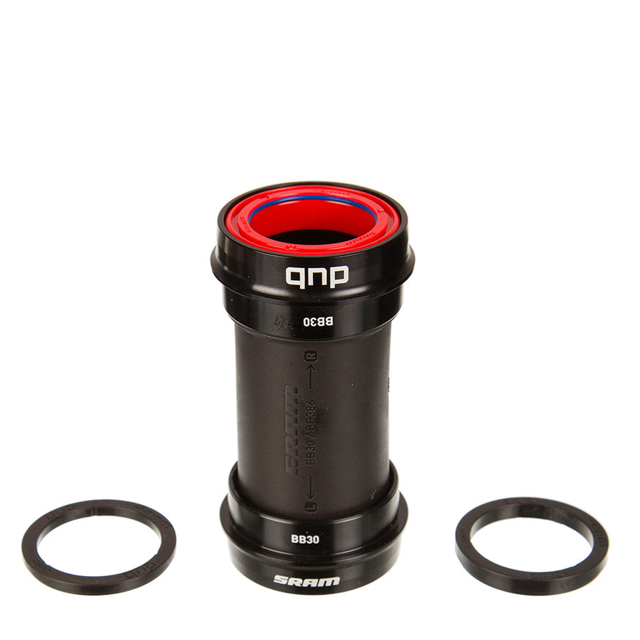 SRAM DUB Wide BB30 Ceramic Bottom Bracket - BB30 68/73mm 73 Road-Wide Black