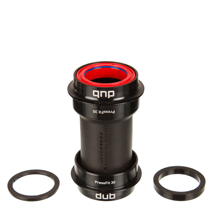 SRAM DUB Wide PressFit30 Ceramic Bottom Bracket - PF30 68-73mm Road-Wide BLK