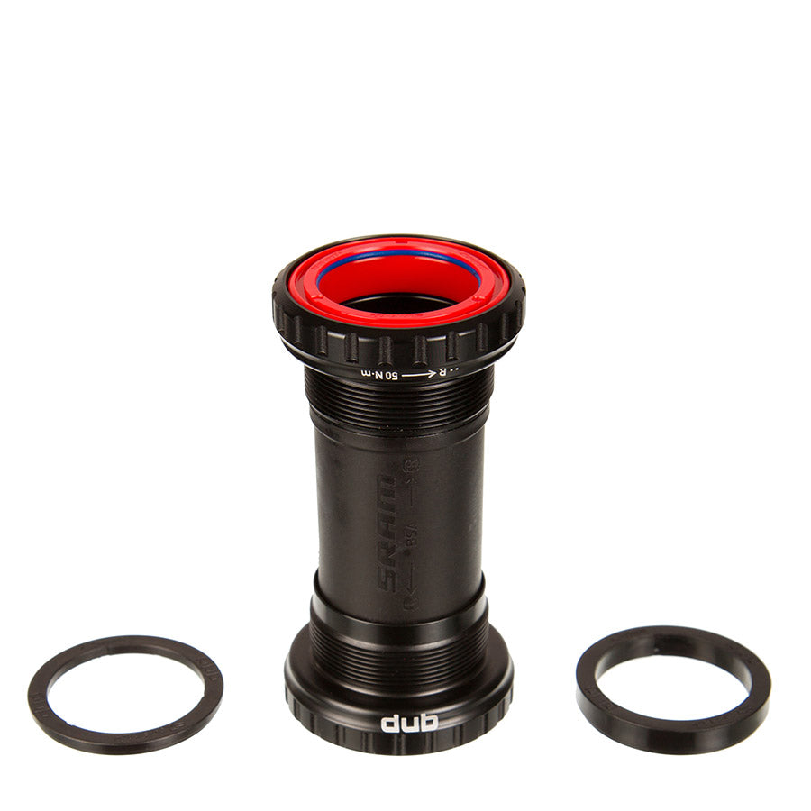 SRAM DUB Wide English Ceramic Bottom Bracket - English/BSA 68mm Road-Wide BLK
