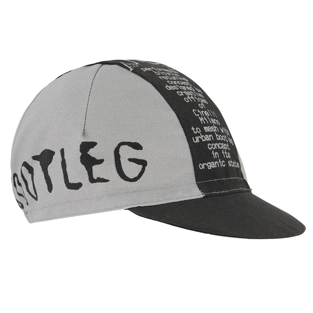 Cinelli Cycling Cap Bootleg Silver/Black
