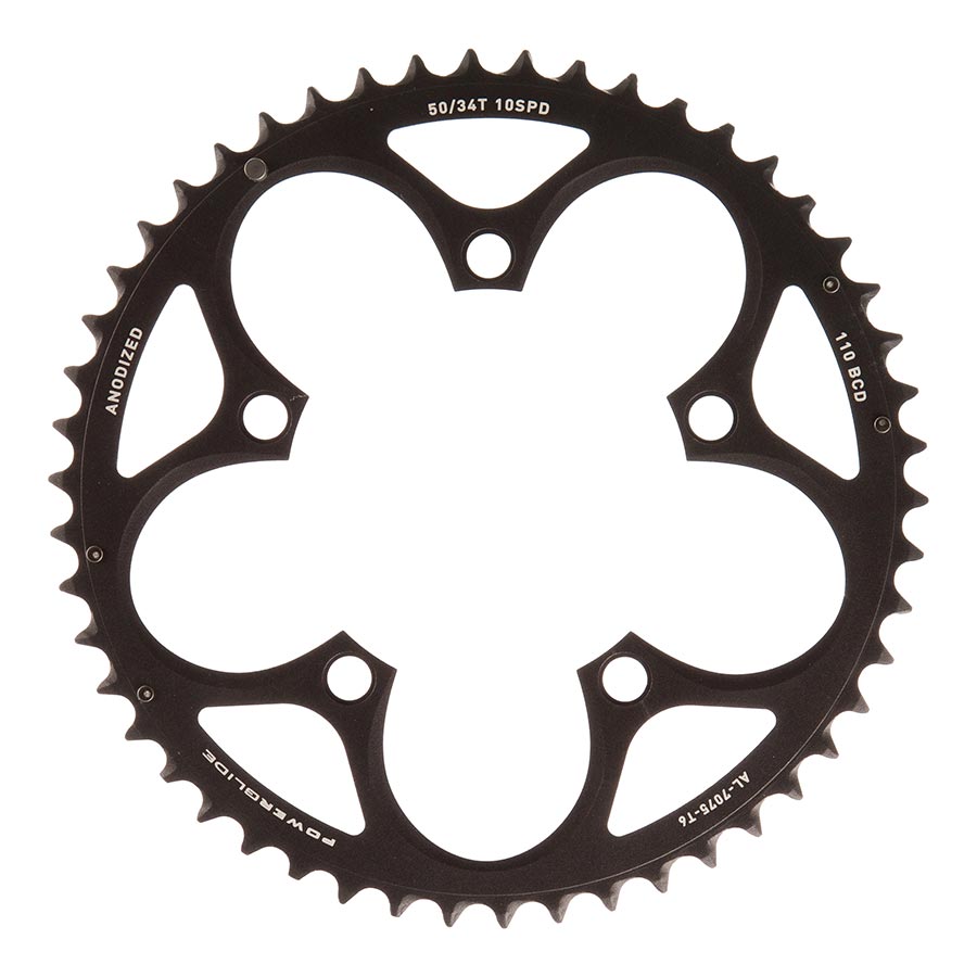 SRAM Force/Rival/Apex 50T 10-Speed 110mm Black Chainring Use with 34T