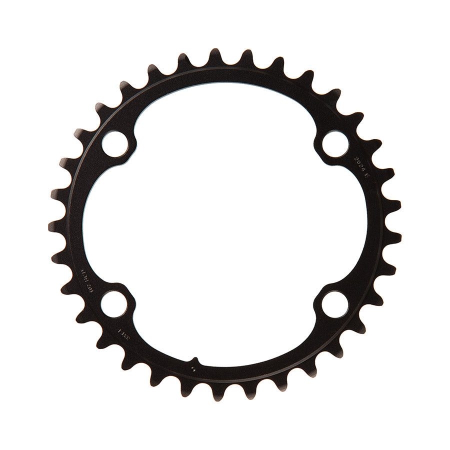 SRAM Force 2x12-Speed Inner Chainring - 33t 107 BCD 4-Bolt Blast BLK For use 46t Outer