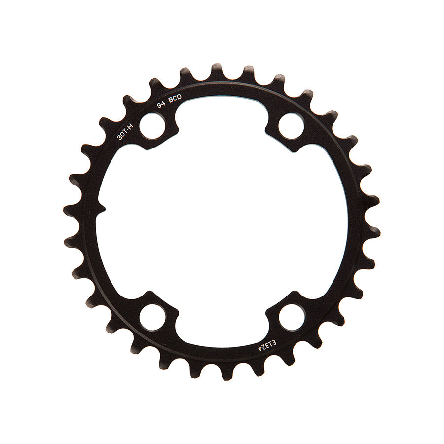 SRAM Force Wide 2x12-Speed Inner Chainring - 30t 94 BCD 4-Bolt Blast BLK For use 43t Outer