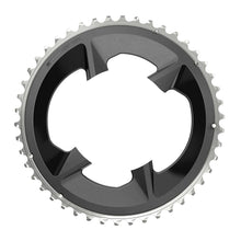 SRAM Rival 2x12-Speed Outer Chainring - 46t 107 BCD BLK For use 33t Inner