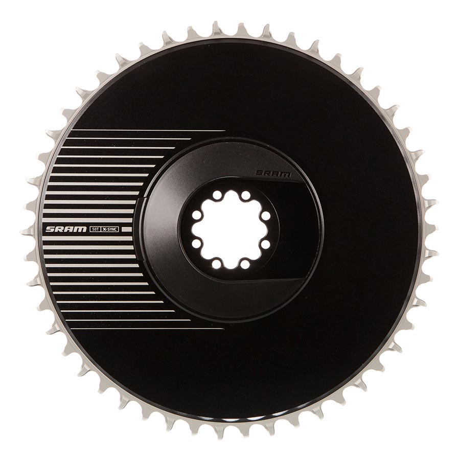 SRAM RED Aero X-Sync Direct Mount Chainring - 50t 12-Speed 8-Bolt Direct Mount 6.5mm Offet BLK E1