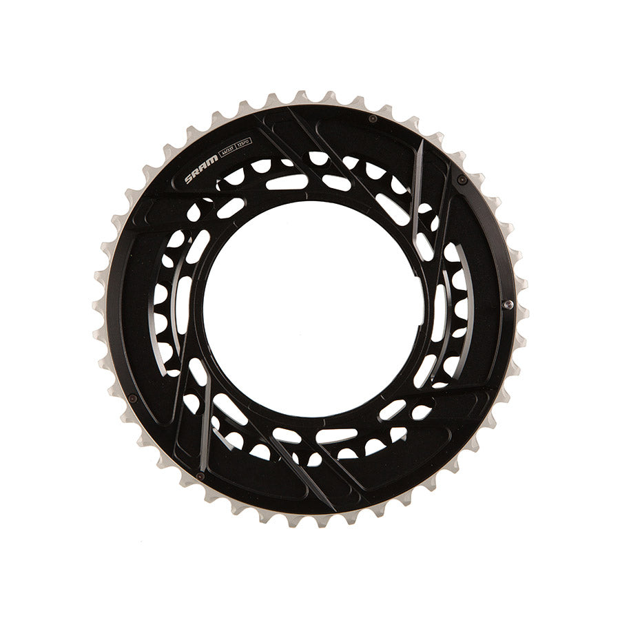SRAM Force 2x Thread Mount Chainring - 46/33t 12-Speed Thread Mount For Force E1 AXS PM Spider BLK E1