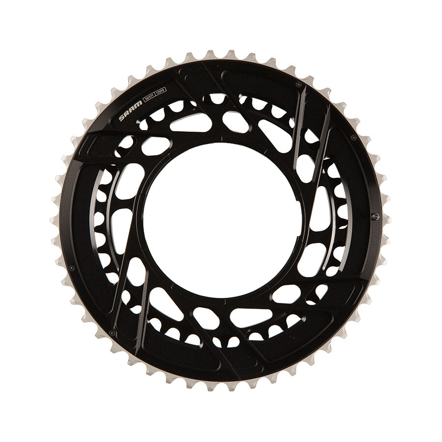 SRAM Force 2x Thread Mount Chainring - 50/37t 12-Speed Thread Mount For Force E1 AXS PM Spider BLK E1