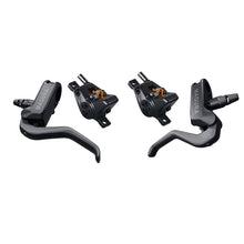 Magura MT A2 Disc Brake Lever Set - Left Right Levers Front Rear 2-Pistion Calipers BLK