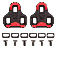 Origin8 Split 9 KEO Compatible Cleats  Black/Red Look Keo 9° Float