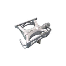 MKS Supreme Keirin Track Pedals - Aluminum 9/16" Silver
