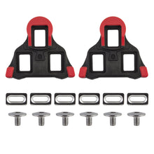 Origin8 Split Fixed SPD-SL Cleats  Black/Red SPD-SL 0° Fixed