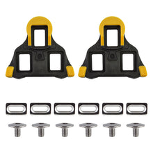 Origin8 Split 6 SPD-SL Cleats  Black/Yellow SPD-SL 6° Float