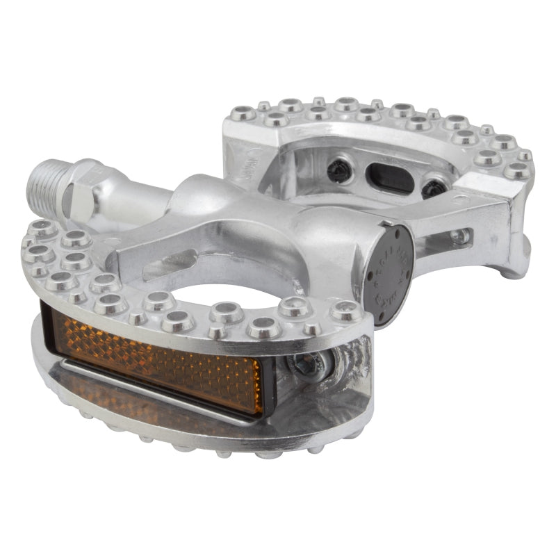MKS Lambda Pedals - Platform Aluminum 9/16" Silver