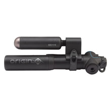Origin8 Airaid Road 2-in-1 CO2 Mini Pump Threaded PV Black Tubeless Repair Kit Aluminum Road