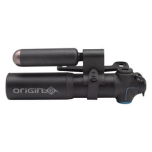 Origin8 Airaid MTB 2-in-1 CO2 Mini Pump Threaded PV Black Tubeless Repair Kit Aluminum MTB