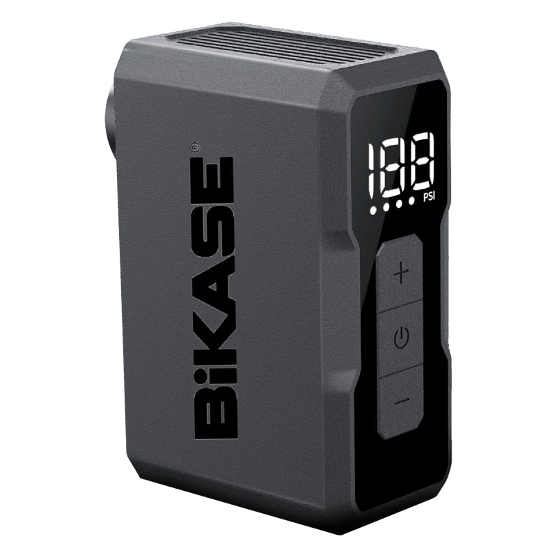 Bikase Nano E Pump Electronic Inflator Digital PV/SV 120 Black
